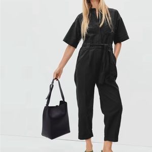 EVERLANE - The Fatigue Short-Sleeve Women’s Jumpsuit - Size 2